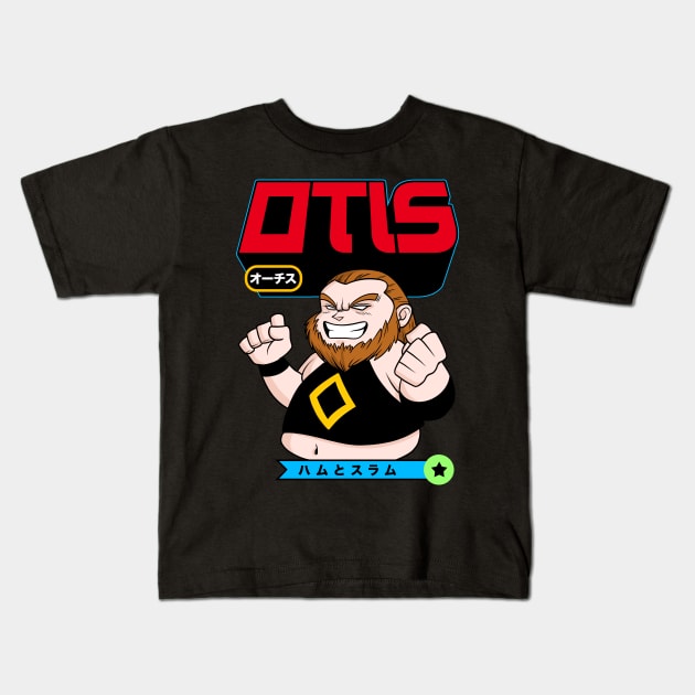 Otis Slam and Ham Kids T-Shirt by lockdownmnl09
